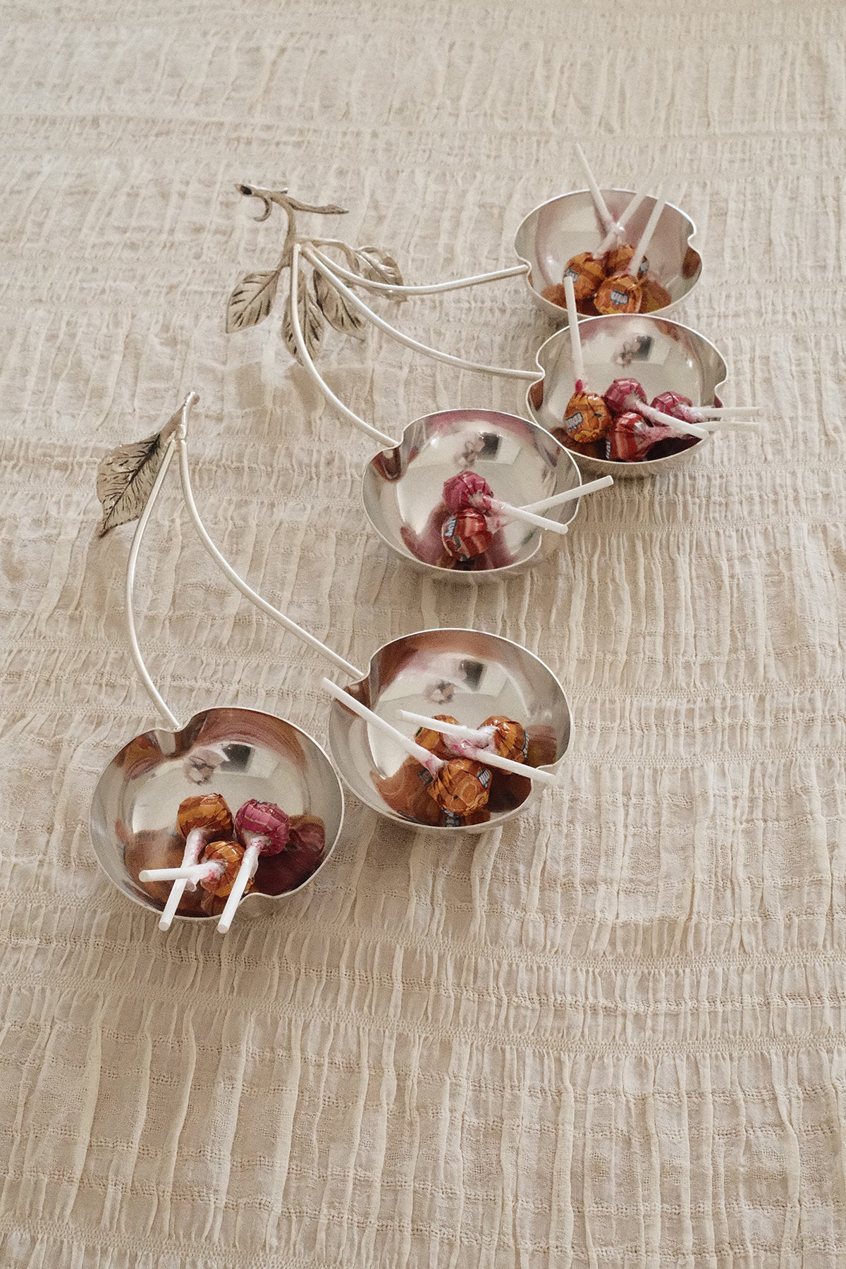 Cherry Apéro bowls (set of 2)