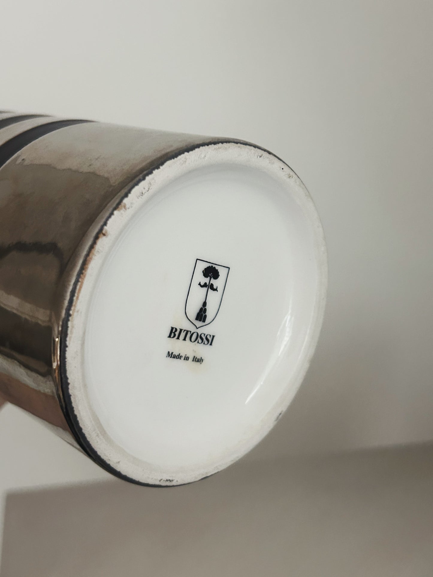 Bitossi ceramic vase by Aldo Londi