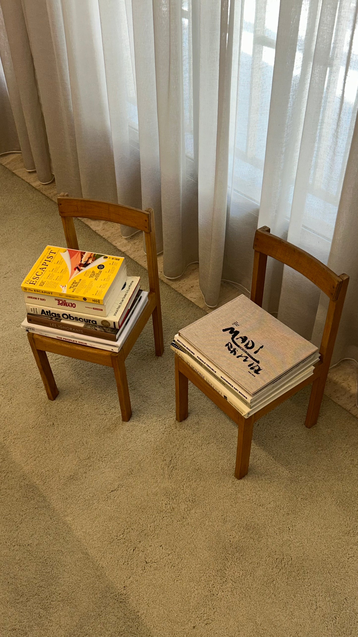 Kids / Books chairs (set of 2)