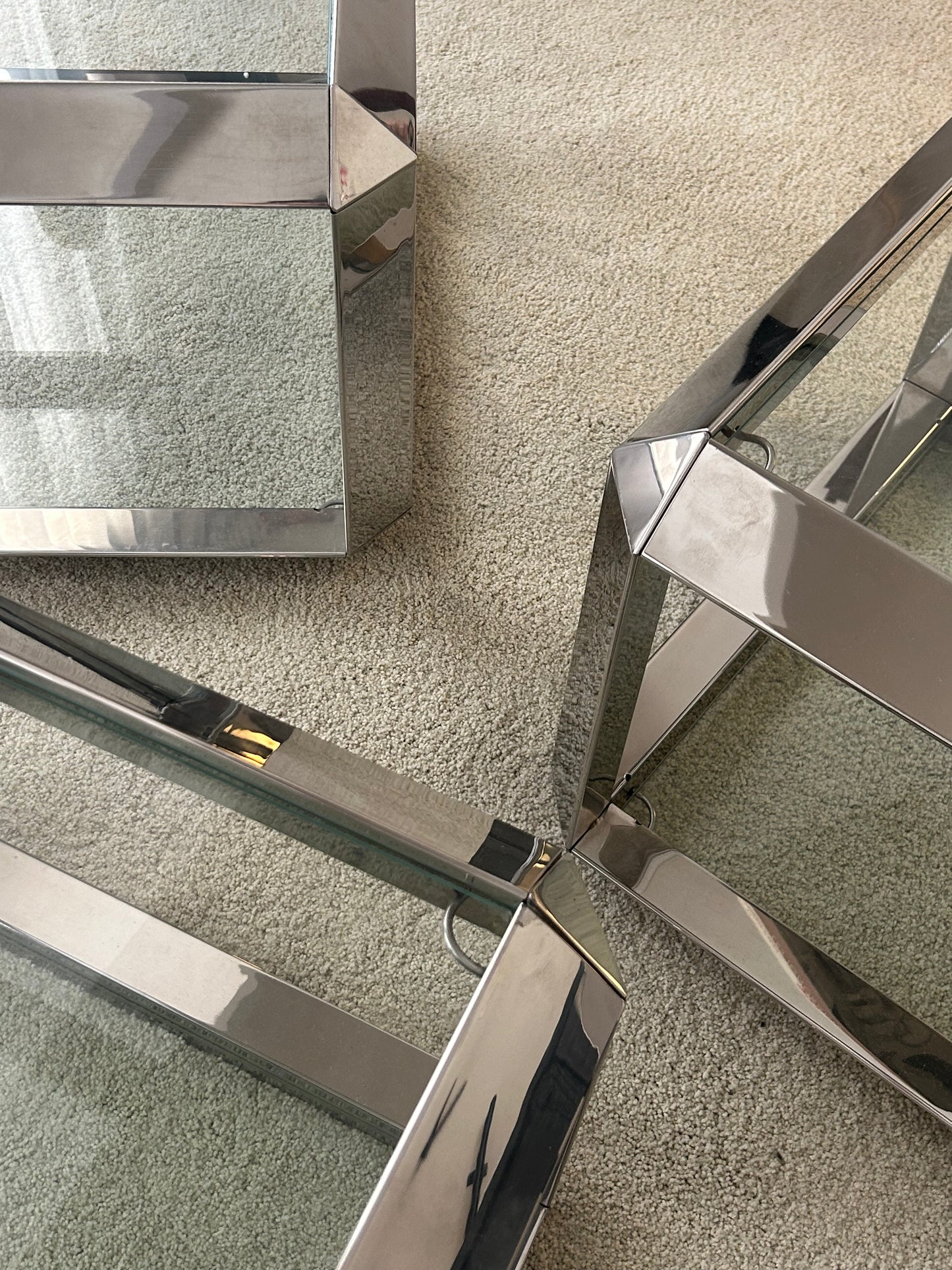 P800 side tables by Alberto Rosselli for Saporiti (set of 3)