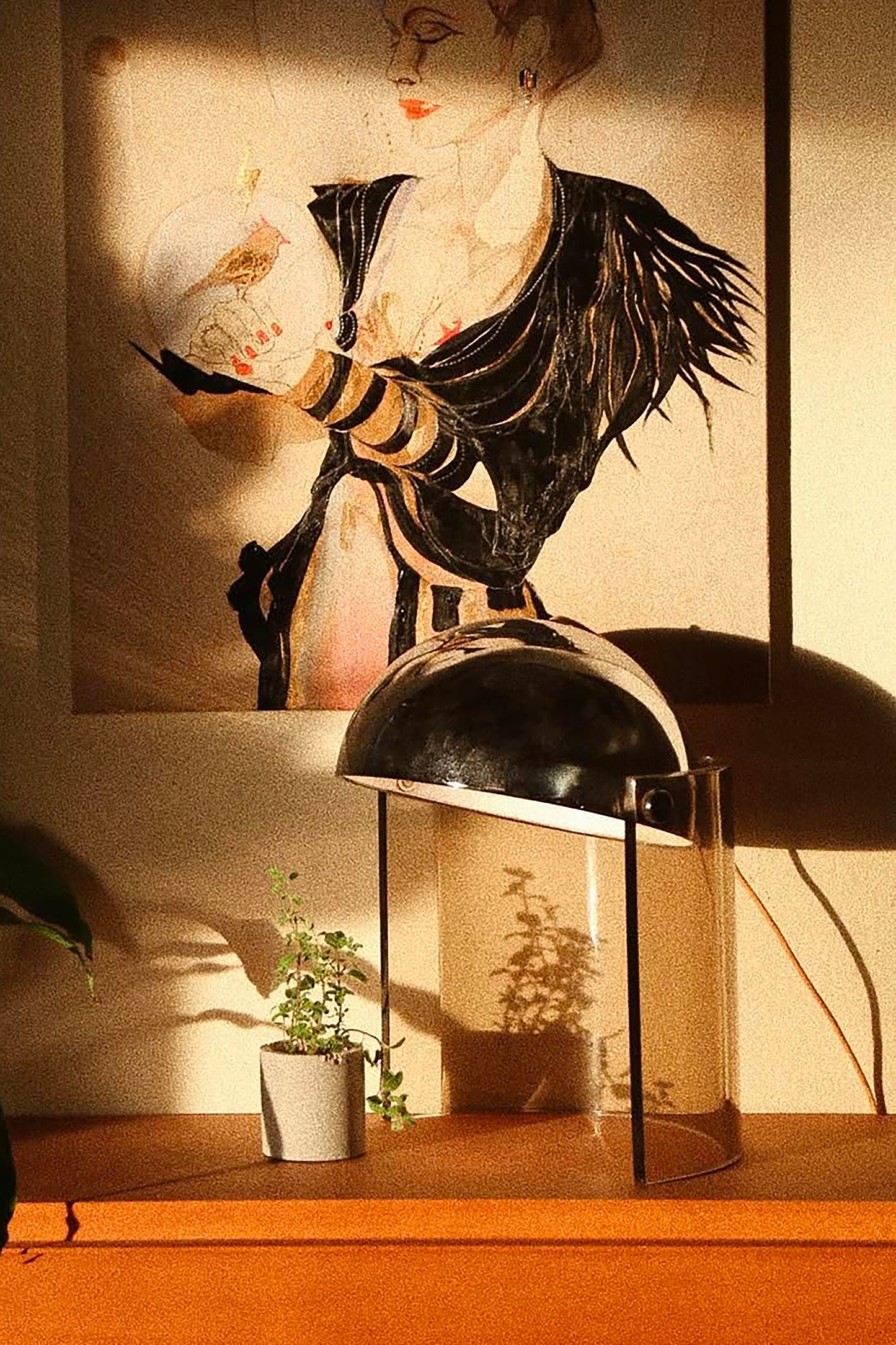 Spaceage table lamp, 1960s