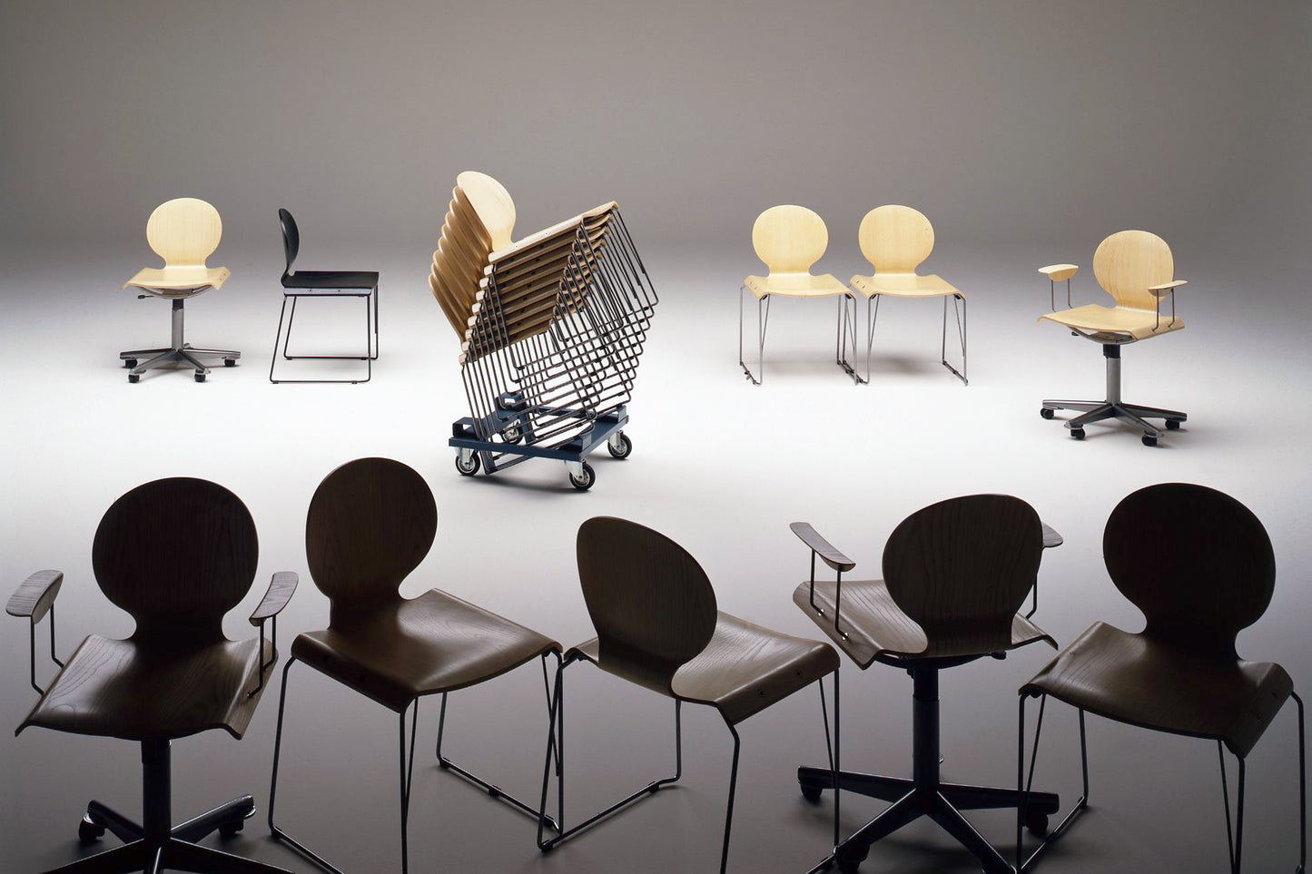 Filo chair by Afra and Tobia Scarpa for Molteni, 1987